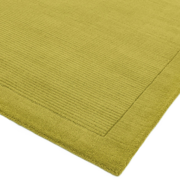 Tappeto York geometrico verde oliva 200x290 cm