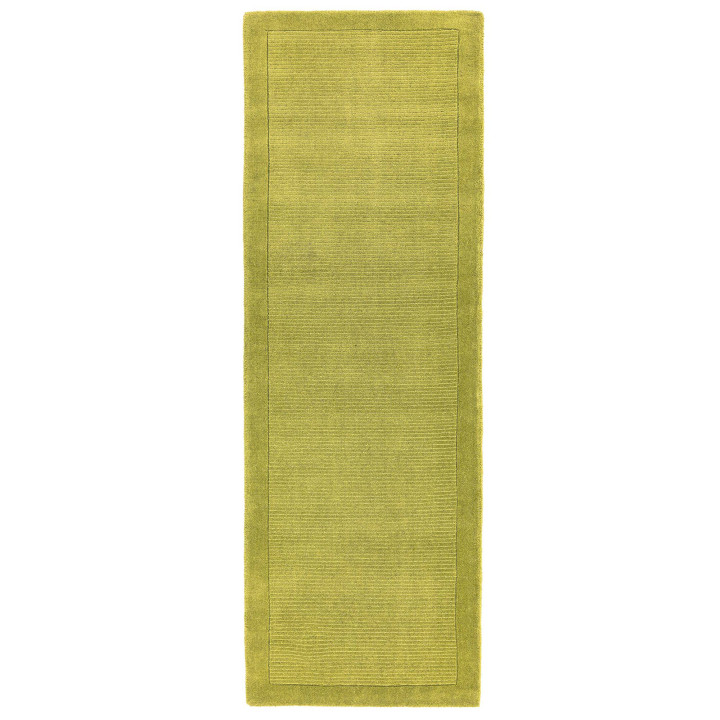 Rug York geometric olive green 200x290 cm