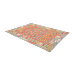 Rug Kilim Afghanistan 179x247 Orange Pink Light