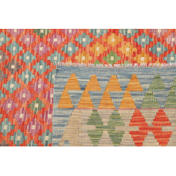 Rug Kilim Afghanistan 179x247 Orange Pink Light
