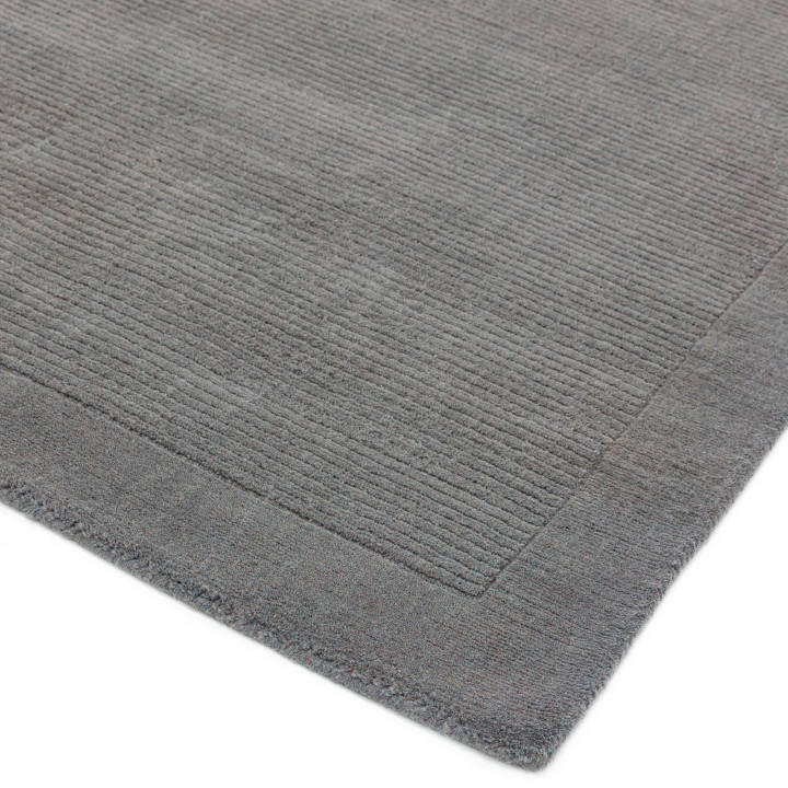 Tappeto York geometrico grigio argento corsia 68