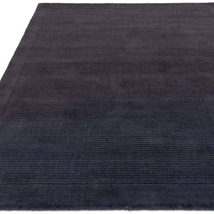 Rug York geometric dark blue 200x290 cm