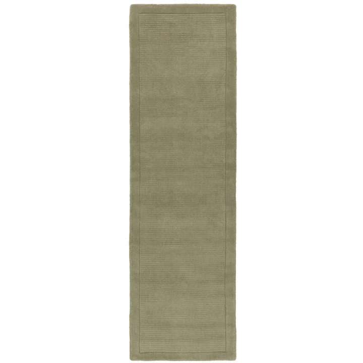 Tappeto York geometrico verde oliva 160x230 cm