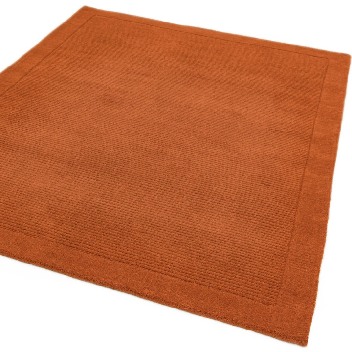 Rug York geometric copper orange 60x120 cm