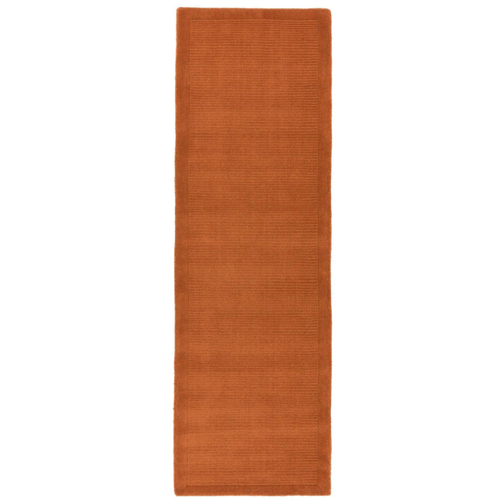 Rug York geometric copper orange 80x150 cm