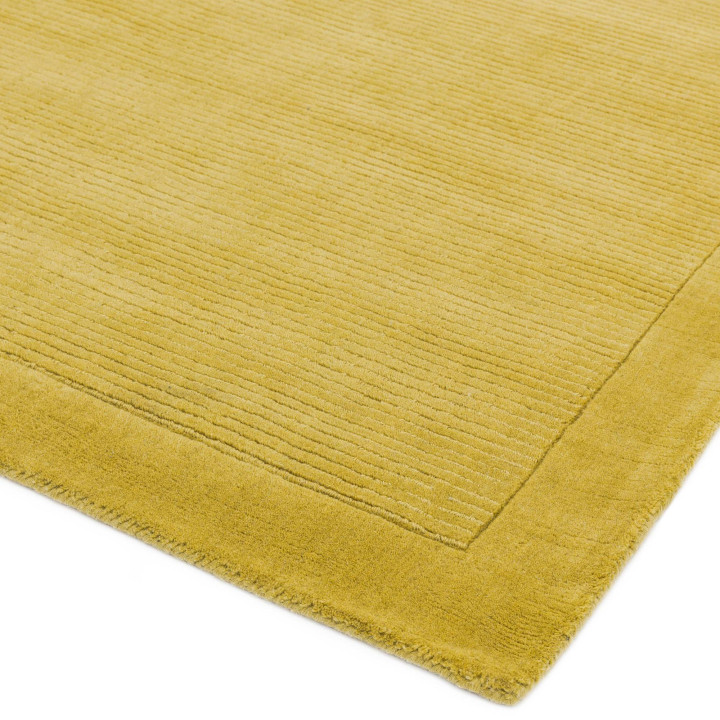 Rug York geometric yellow runner 68x240 cm