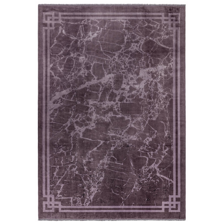 Tappeto Zehraya astratto viola e lilla 120x180 c