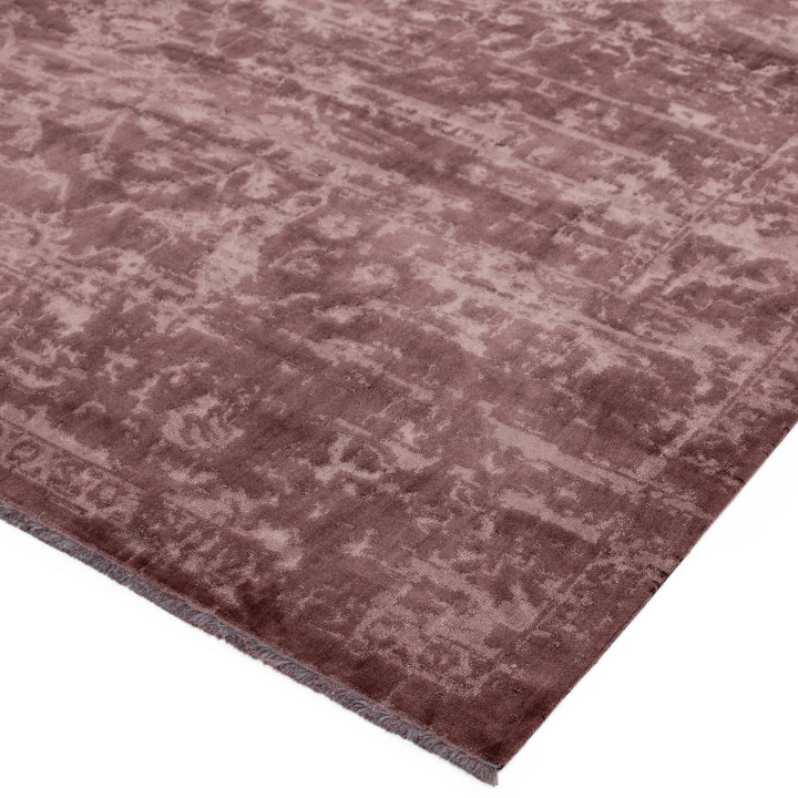 Tappeto Zehraya astratto viola e lilla 160x230 c