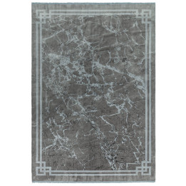 Rug Zehraya abstract grey silver 120x180 cm