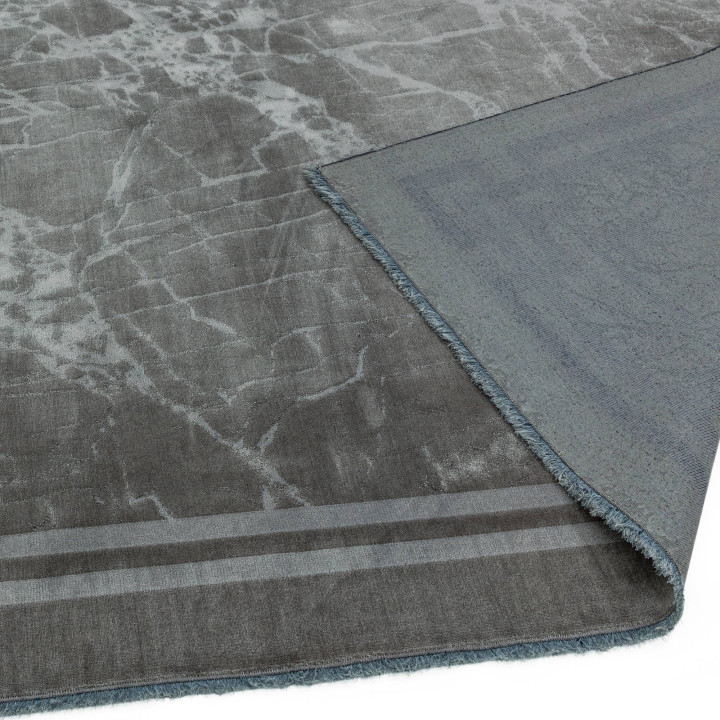 Rug Zehraya abstract grey silver 120x180 cm