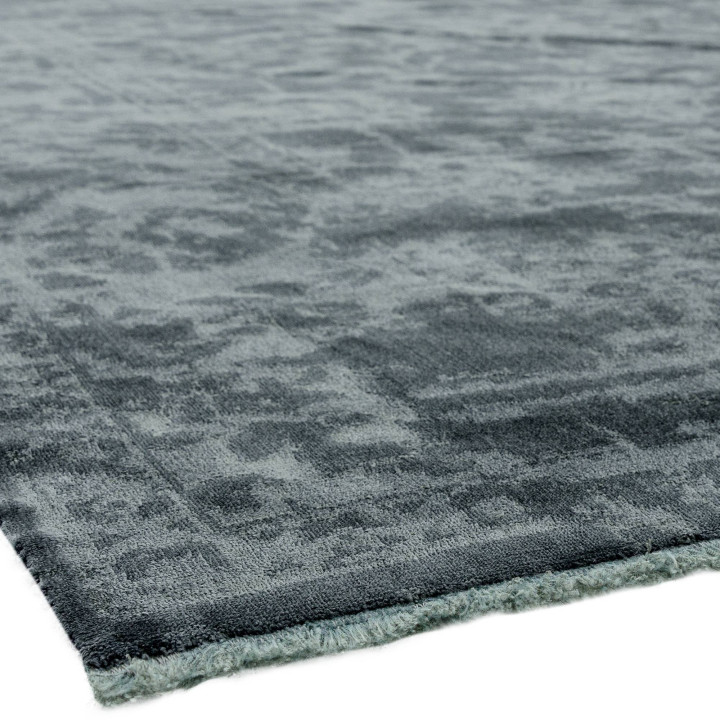 Rug Zehraya abstract dark grey light grey 160x23