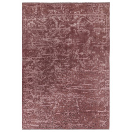 Tappeto Zehraya astratto rosso e bordeaux 120x18