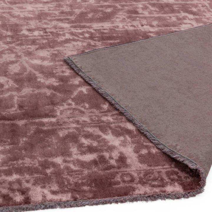 Rug Zehraya abstract red burgundy dark pink 120x