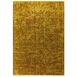 Rug Zehraya floral with medallion yellow gold 20