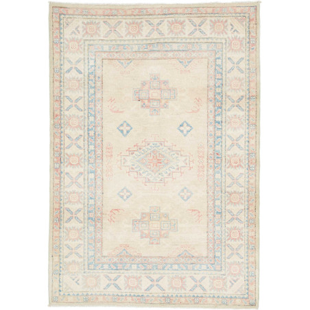 Tappeto Kazak Afghanistan Beige blu