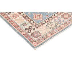 Tappeto Kazak Afghanistan Azzurro Blu