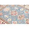 Tappeto Kazak Afghanistan Azzurro Blu