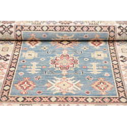 Tappeto Kazak Afghanistan Azzurro Blu