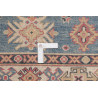 Tappeto Kazak Afghanistan Azzurro Blu