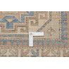 Tappeto Kazak Afghanistan Beige crema