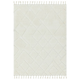 Rug Ariana geometric cream white 160x230 cm