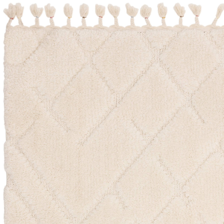 Rug Ariana geometric cream white 160x230 cm
