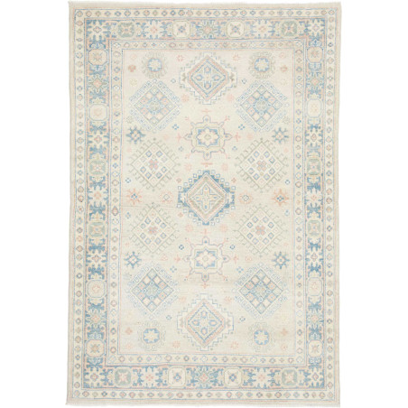 Hand Made Rug Kazak Afghanistan 121x178 Cream L