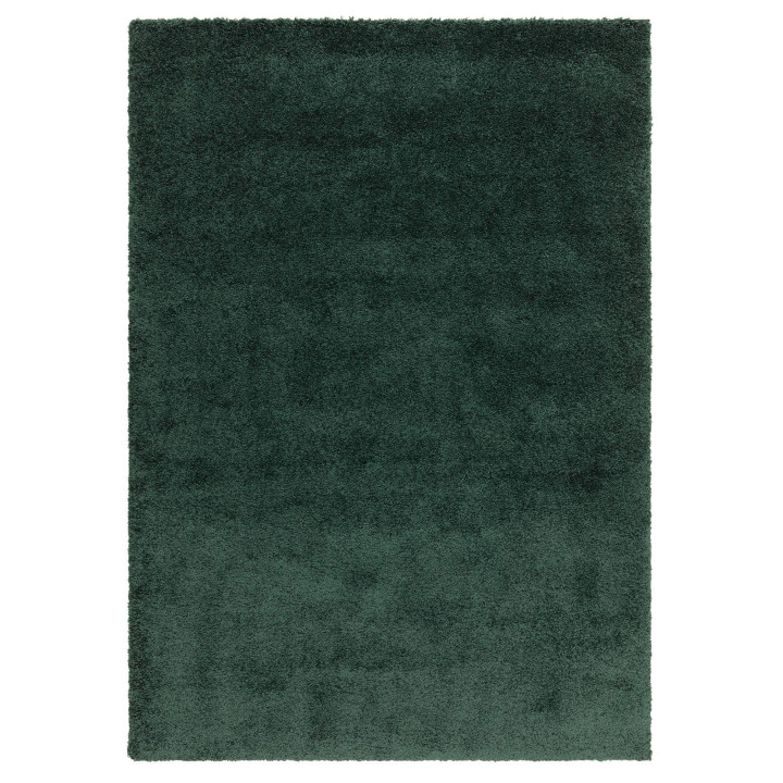 Tappeto Atlas tinta unita verde scuro 80x150 cm
