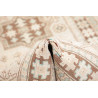 Hand Made Rug Kazak Afghanistan 123x182 Beige B