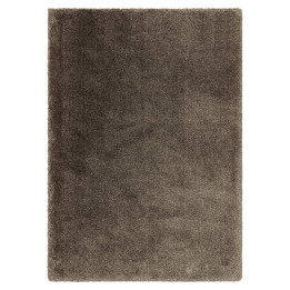 Tappeto Atlas tinta unita grigio scuro e antraci