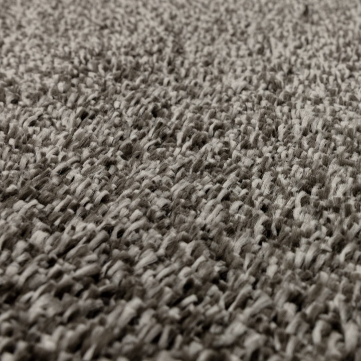 Rug Atlas plain dark grey anthracite 200x290 cm