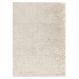 Tappeto Atlas tinta unita crema e bianco 200x290