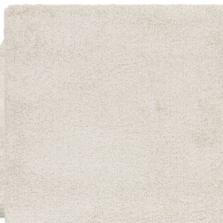 Rug Atlas plain cream white 200x290 cm