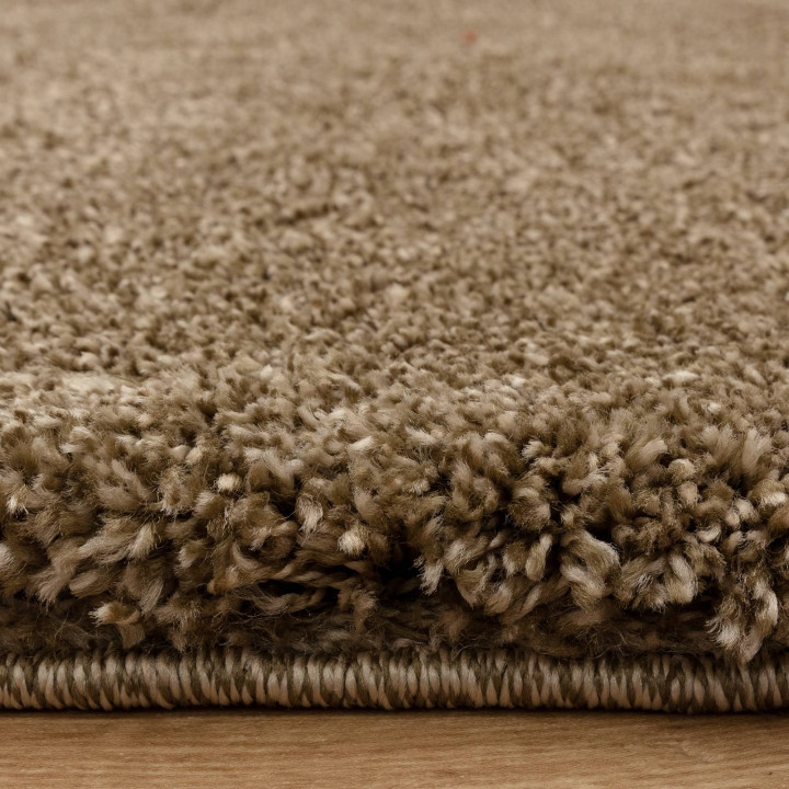 Rug Atlas plain beige taupe 80x150 cm