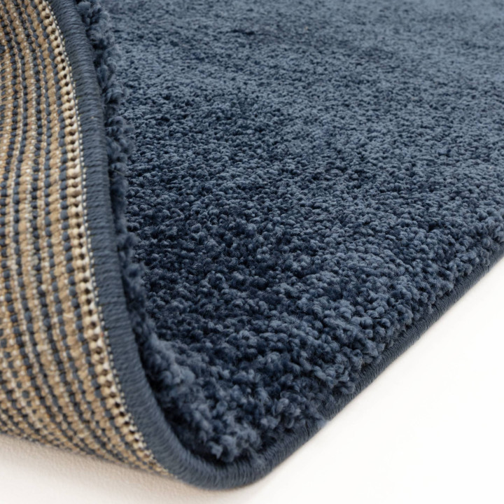 Rug Atlas plain blue 80x150 cm