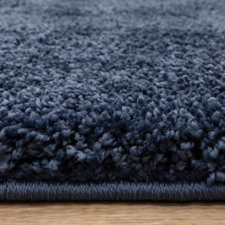 Rug Atlas plain blue 80x150 cm