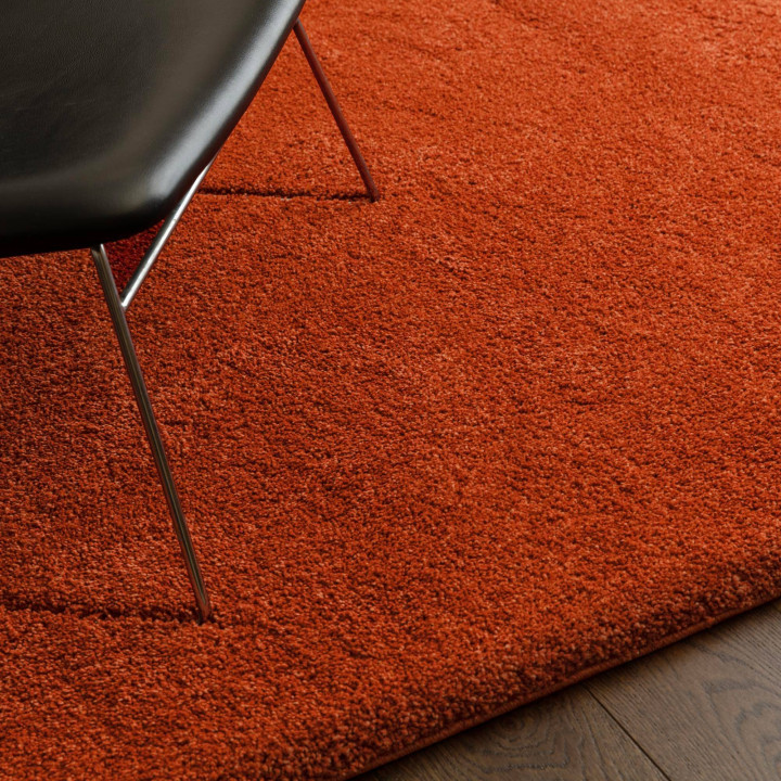 Rug Atlas plain orange 80x150 cm