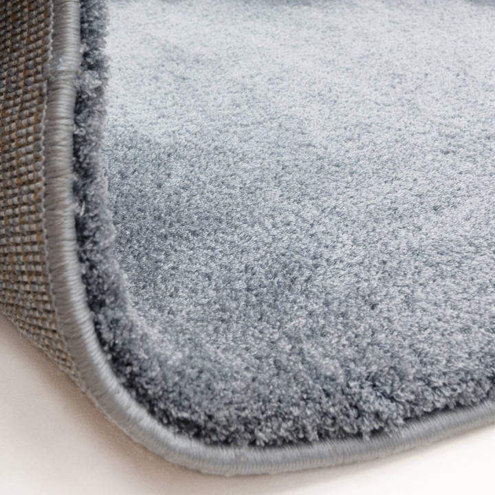 Rug Como plain light blue 80x150 cm
