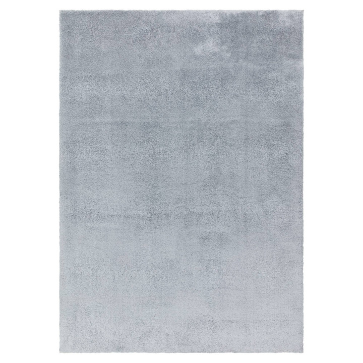 Rug Como plain light blue 160x230 cm