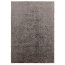 Tappeto Como tinta unita grigio scuro 120x170 cm