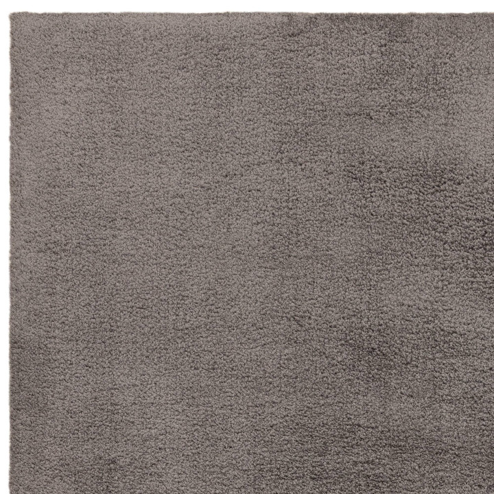 Rug Como plain dark grey 120x170 cm
