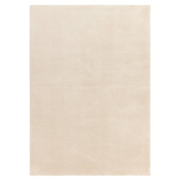 Tappeto Como tinta unita beige e crema 120x170 c