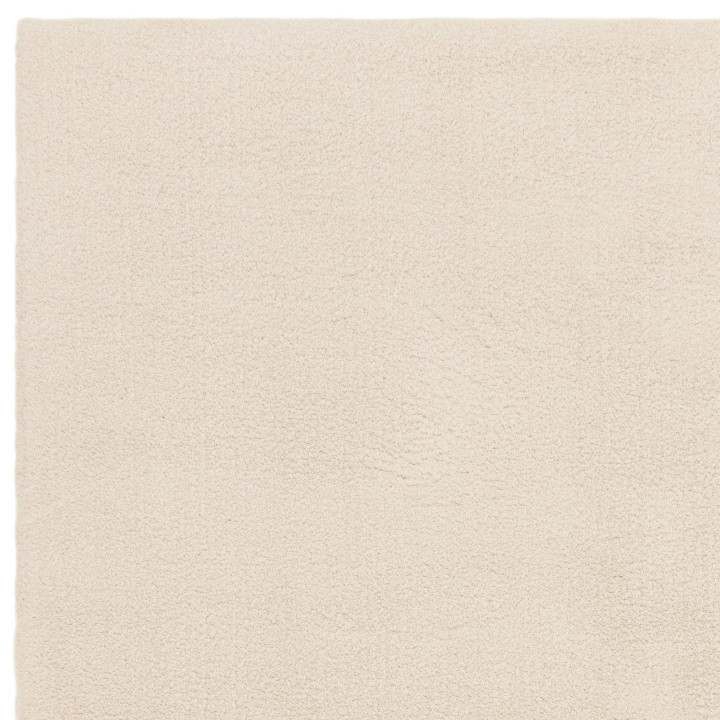 Tappeto Como tinta unita beige e avorio 160x230