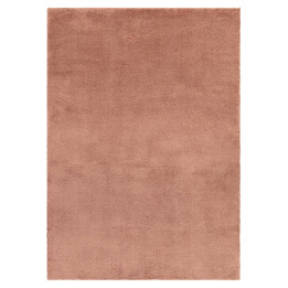 Tappeto Como tinta unita rosa antico 80x150 cm