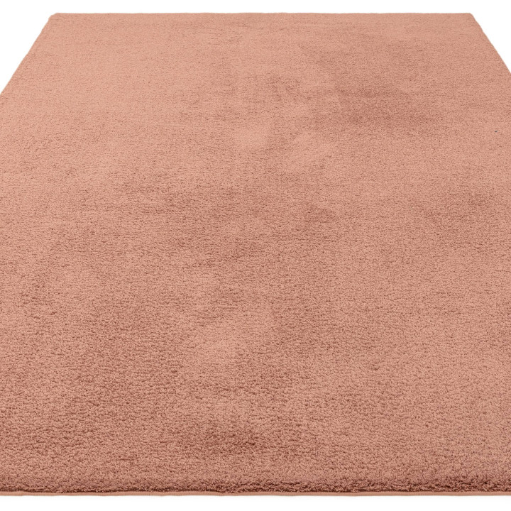 Rug Como plain antique pink 80x150 cm