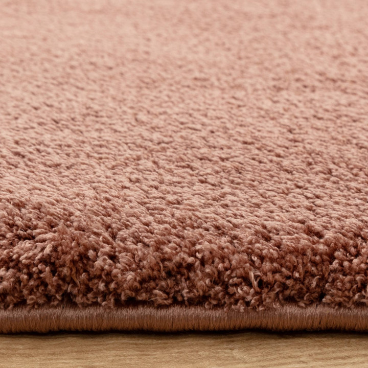 Rug Como plain antique pink 80x150 cm