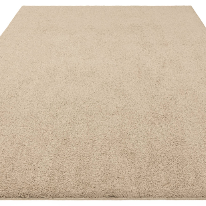 Rug Como plain beige 200x290 cm