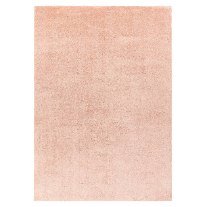 Rug Como plain light pink 160x230 cm