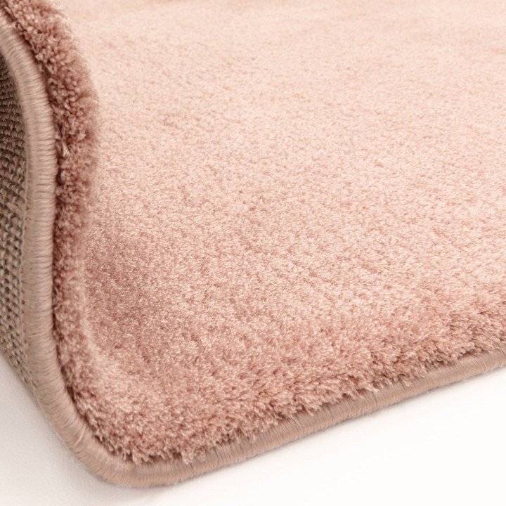 Rug Como plain light pink 200x290 cm