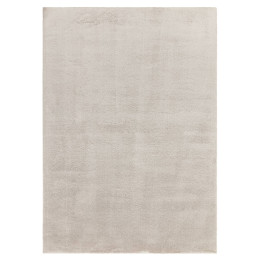 Rug Como plain light grey 120x170 cm